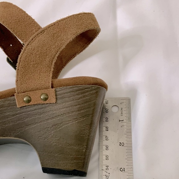 Brown Leather Clogs Mule NWOT - Picture 11 of 13